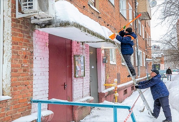 Госжилинспекция напоминает основные правила содержания многоквартирных домов в зимний период