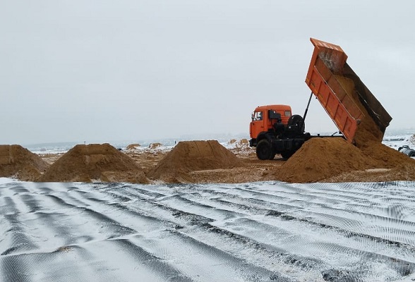 Рекультивация полигона ТКО «Лесная» продолжается в Серпухове в рамках госпрограммы «Экология и окружающая среда Подмосковья»