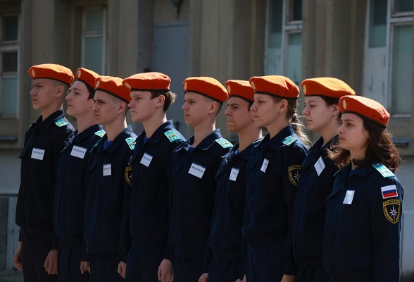 Дружина юных пожарных Губернского колледжа вошла в тройку лучших на зональном этапе областного конкурса «Лучшая дружина»