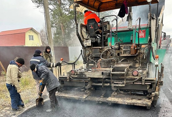 В Городском округе Серпухов завершили сезон ремонта дорожно-транспортной инфраструктуры